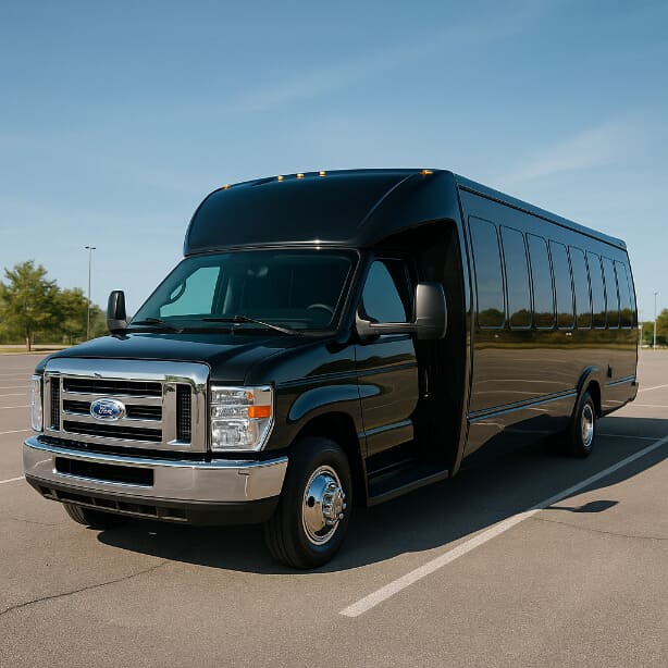 Charter Bus Rental Akron 18 Passenger Minibus