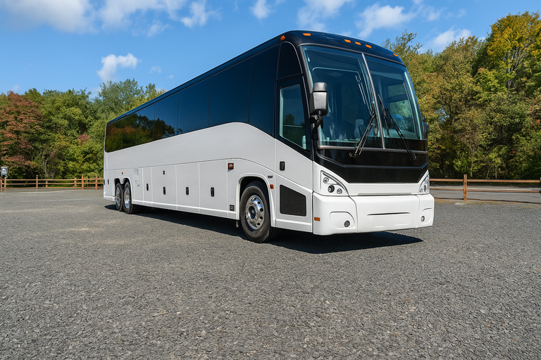 Charter Bus Rental Akron 56 Passenger Charter Bus