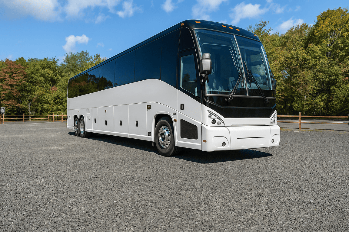 picture of Charter Bus Rental Akron coach bus